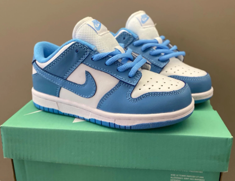 Dunk Em kids- Carolina Blue